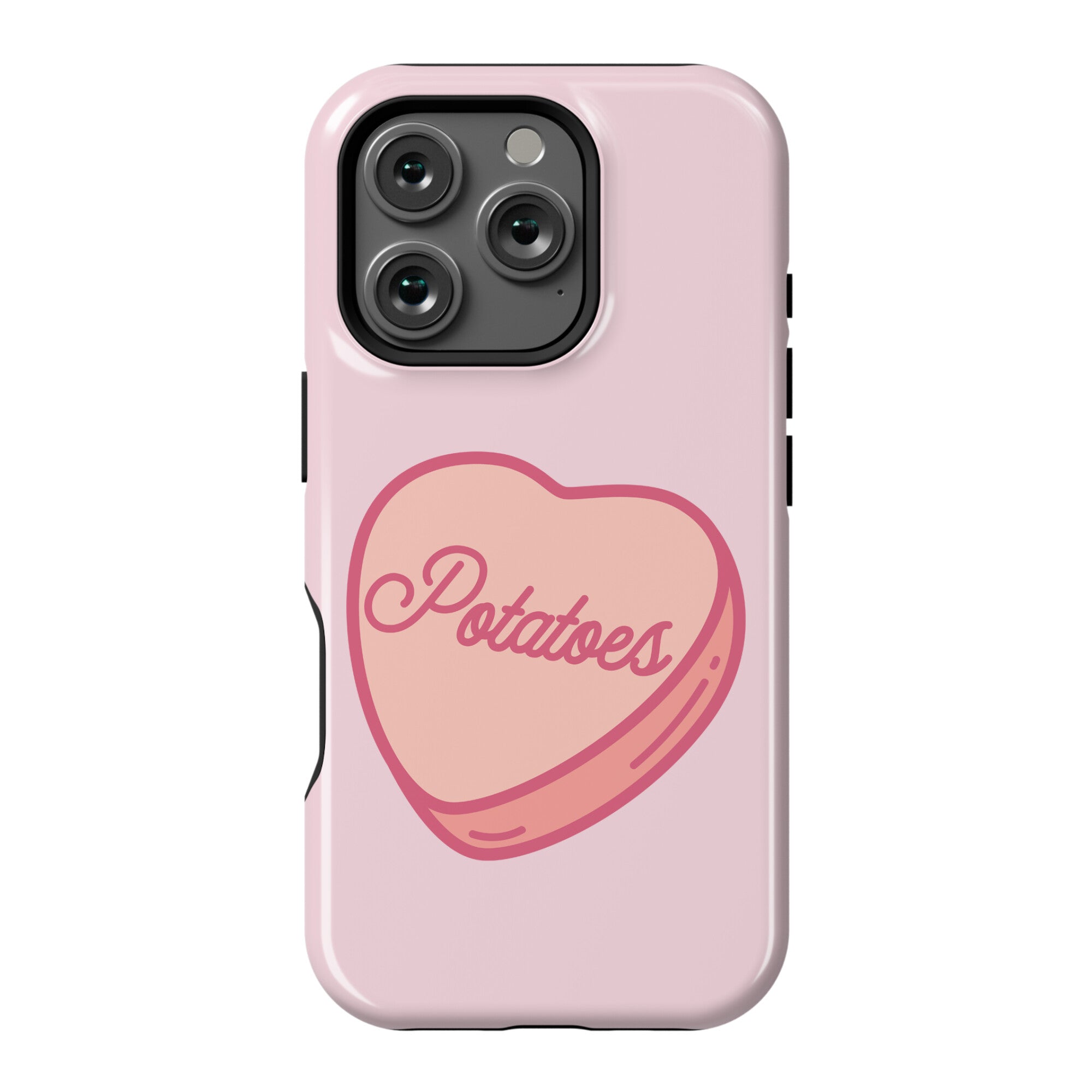 Potatoes Candy Heart Phone Case
